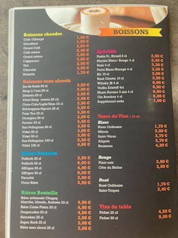 Café du marché | Bar & Restaurant Chagny - Menu Image 2